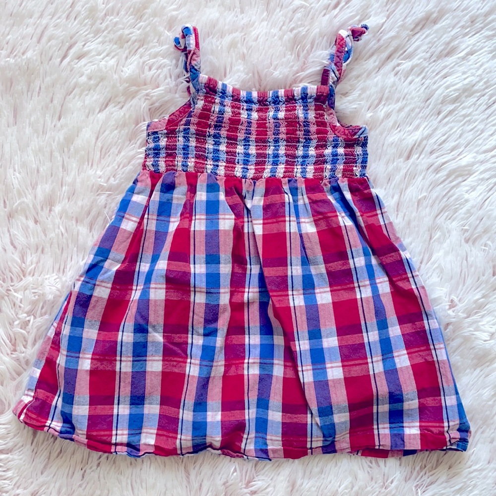 Faded Glory Toddler Girl Plaid Dress!